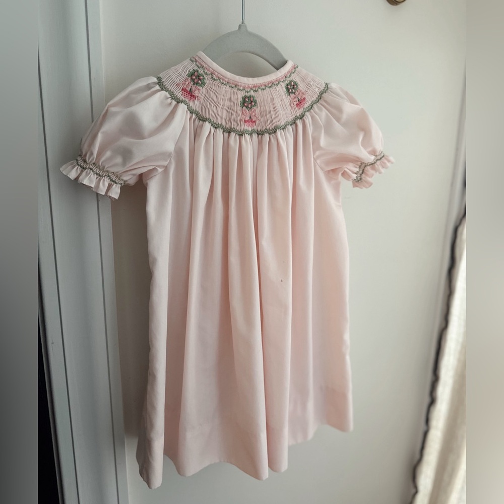Orient Expressed Baby girl smocked dress - size 1